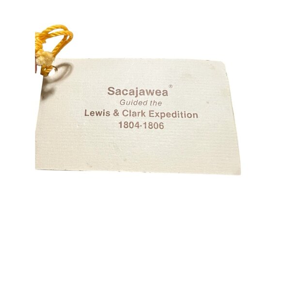 Vtg Carlson Dolls “SACAJAWEA With CHILD” Signed By Artist “Ann Carson” Eyes Move - Picture 3 of 7